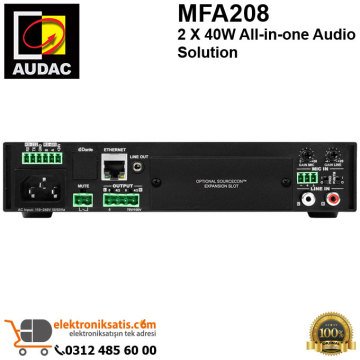 AUDAC MFA208 2 X 40W All-in-one Audio Solution