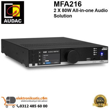 AUDAC MFA216 2 X 80W All-in-one Audio Solution