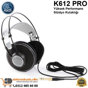 AKG K612 PRO Yüksek Performans Stüdyo Kulaklık