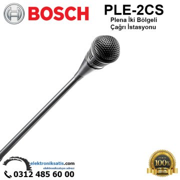 BOSCH PLE-2CS Plena İki Bölgeli Çağrı İstasyonu