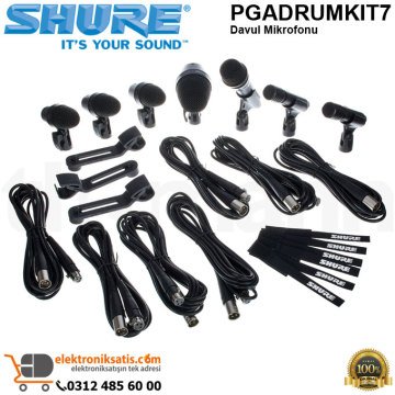 Shure PGADRUMKIT7 Davul Mikrofonu