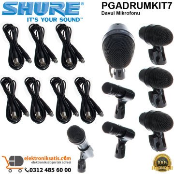 Shure PGADRUMKIT7 Davul Mikrofonu