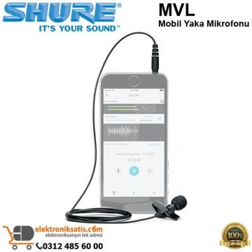 Shure MVL Mobil Yaka Mikrofonu