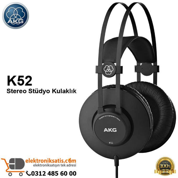 AKG K52 Stereo Stüdyo Kulaklık