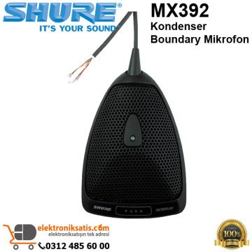 Shure MX392 Kondenser Boundary Mikrofon