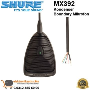 Shure MX392 Kondenser Boundary Mikrofon