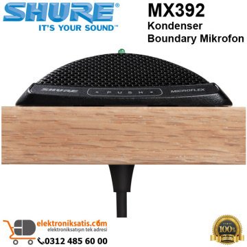 Shure MX392 Kondenser Boundary Mikrofon