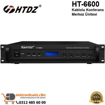 HTDZ HT-6600 Kablolu Konferans Merkez Ünitesi
