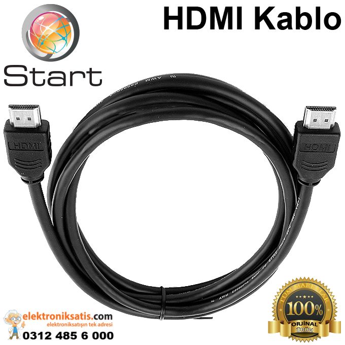 Start 3 Metre HDMI Kablo