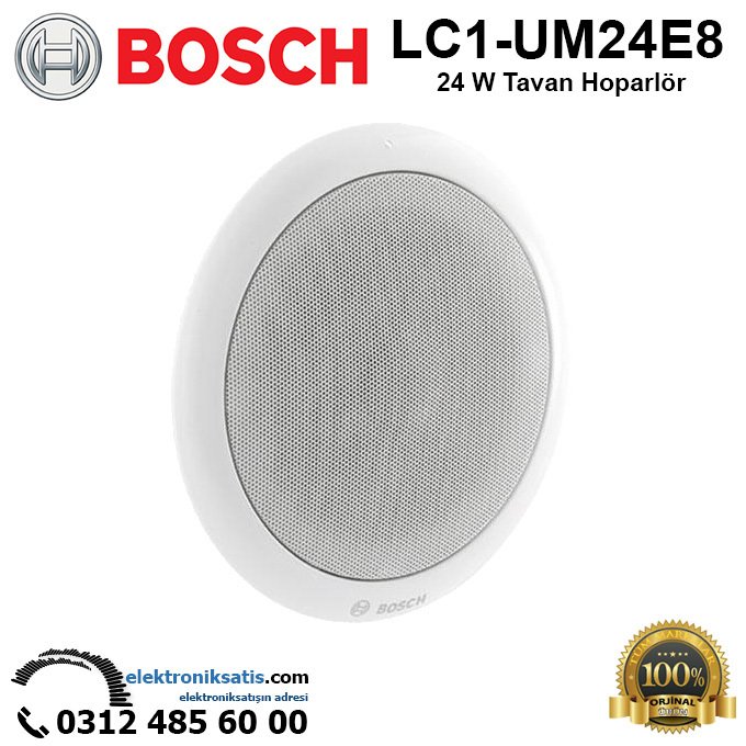 BOSCH LC1-UM24E8 8'' 24 Watt Gömme Tavan Hoparlörü