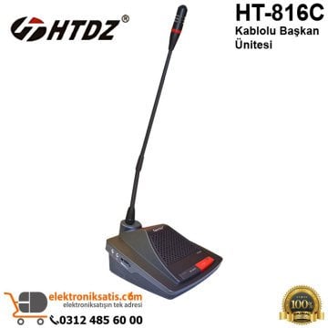 HTDZ HT-816C Kablolu Başkan Ünitesi