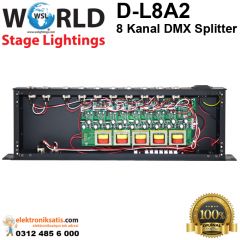 WSLightings D-L8A2 8 Kanal DMX Splitter