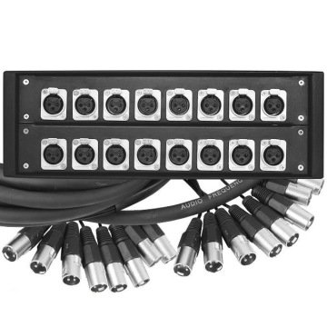Stage Box 16 Kanal XLR Dişi Konnektörlü 15 Metre Multicore Kablolu