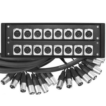 Stage Box 16 Kanal XLR Dişi Konnektörlü 20 Metre Multicore Kablolu