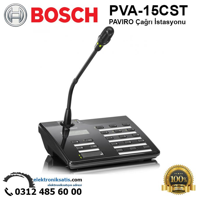 BOSCH PVA-15CST PAVİRO Anons Çağrı İstasyonu