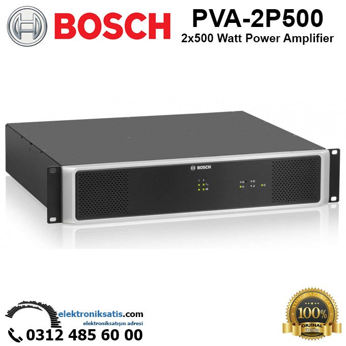 BOSCH PVA-2P500 PAVİRO 2x500 Watt Power Amplifier