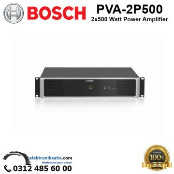 BOSCH PVA-2P500 PAVİRO 2x500 Watt Power Amplifier