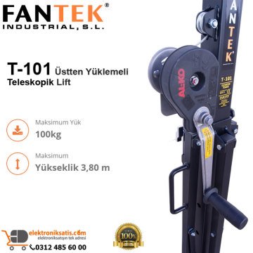 Fantek T-101 Üstten Yüklemeli Teleskopik Lift Kaldırma Sistemi