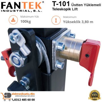 Fantek T-101 Üstten Yüklemeli Teleskopik Lift Kaldırma Sistemi