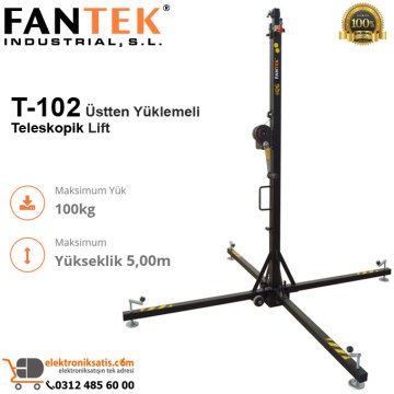 Fantek T-102 Üstten Yüklemeli Teleskopik Lift Kaldırma Sistemi