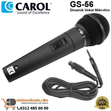 CAROL GS-56 Dinamik Vokal Mikrofon