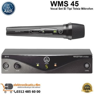 AKG WMS 45 Vocal Set El Tipi Telsiz Mikrofon