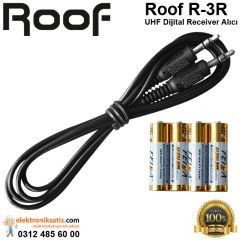 Roof R-3R UHF 32 Kanal Alıcı Kulaklık Receiver