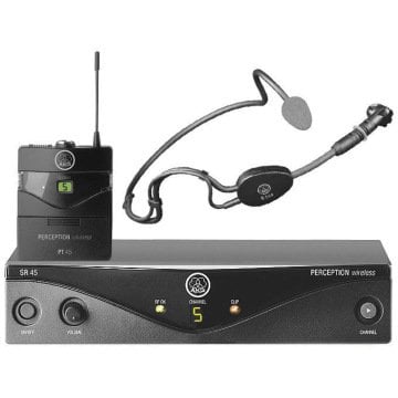 AKG WMS 45 Sport Set Kafa Mikrofon Seti