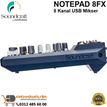 Soundcraft Notepad 8FX 8 Kanal USB Mikser