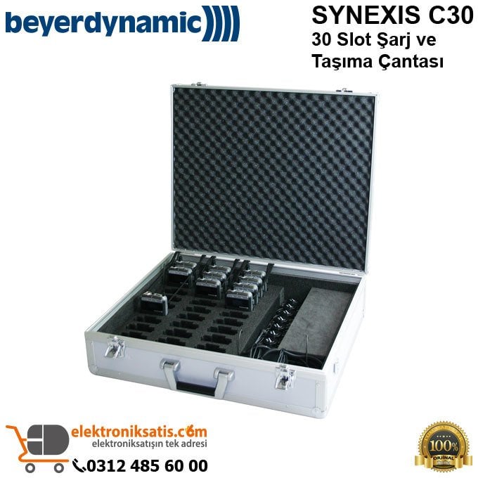 Beyerdynamic SYNEXIS C30 30 Slot Şarj ve Taşıma Çantası