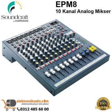 Soundcraft EPM8 10 Kanal Analog Mikser