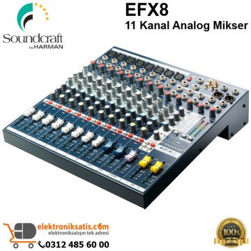 Soundcraft EFX8 11 Kanal Analog Mikser