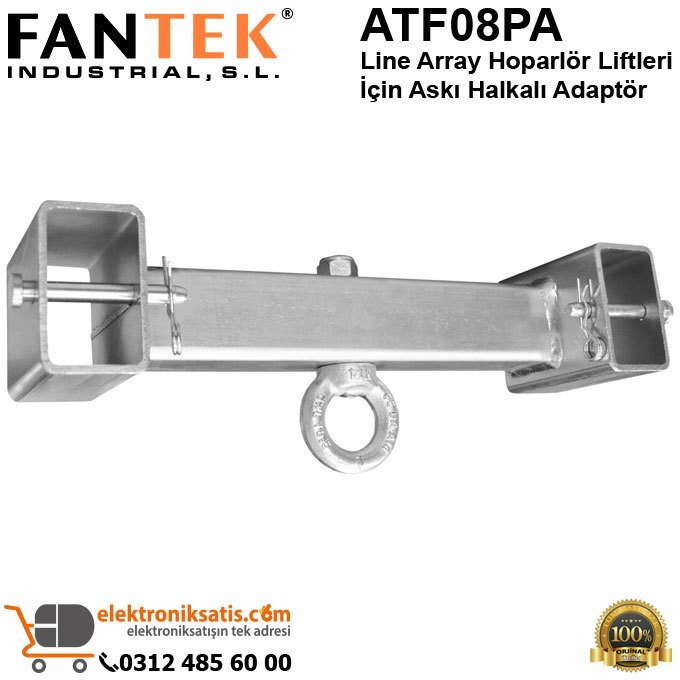 Fantek ATF08PA Line Array Hoparlör Liftleri İçin Askı Halkalı Adaptör