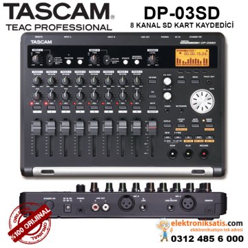 TASCAM DP-03SD Digital Portastudio (SD/CD)