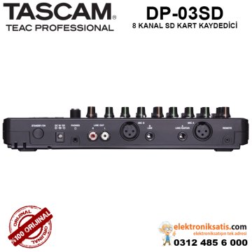 TASCAM DP-03SD Digital Portastudio (SD/CD)