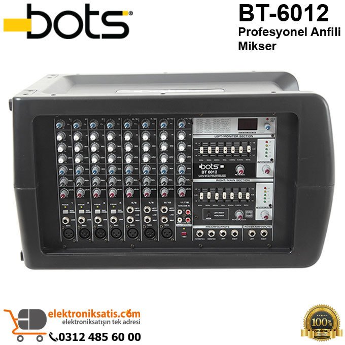 BOTS BT-6012 Profesyonel Anfili Mikser