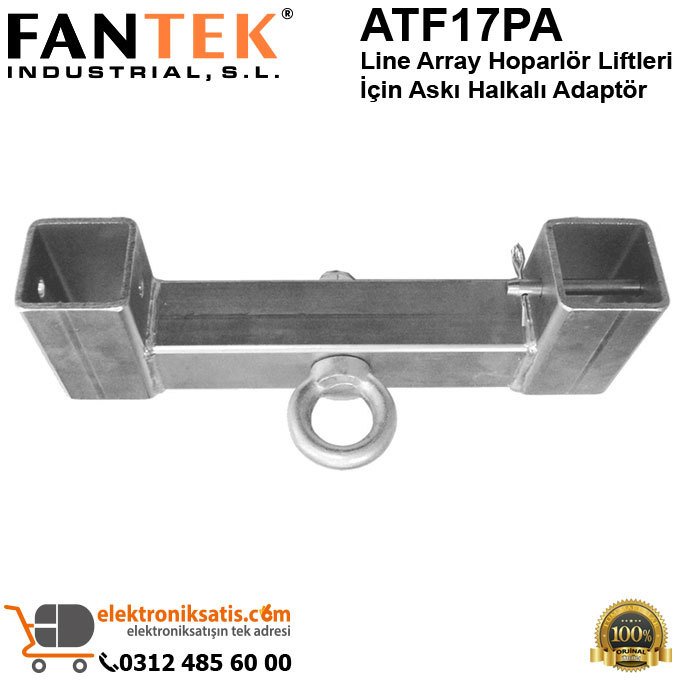 Fantek ATF17PA Line Array Hoparlör Liftleri İçin Askı Halkalı Adaptör