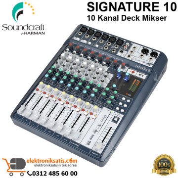 Soundcraft SIGNATURE 10 10 Kanal Deck Mikser