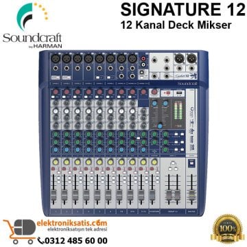 Soundcraft SIGNATURE 12 12 Kanal Deck Mikser