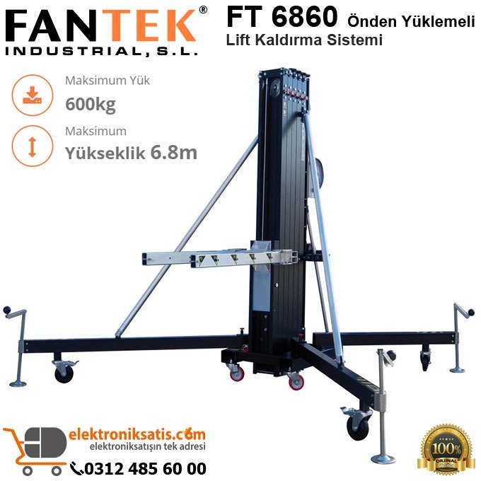 Fantek FT 6860 Önden Yüklemeli Lift Kaldırma Sistemi