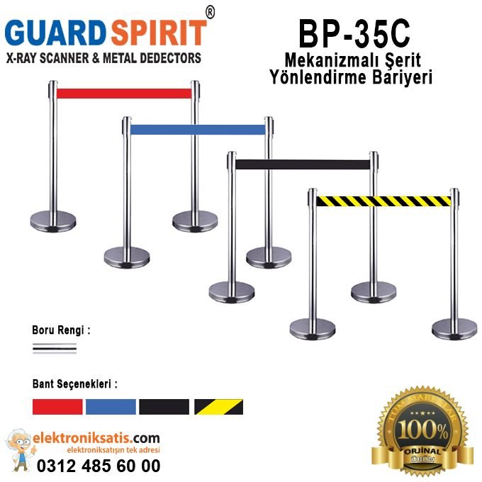 Guard Spirit BP-35C Mekanizmalı Şerit Yönlendirme Bariyeri