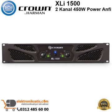 Crown XLi 1500 2 Kanal 450W Power Anfi