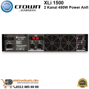 Crown XLi 1500 2 Kanal 450W Power Anfi