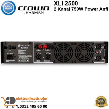 Crown XLi 2500 2 Kanal 750W Power Anfi