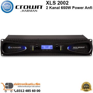 Crown XLS 2002 2 Kanal 650W Power Anfi