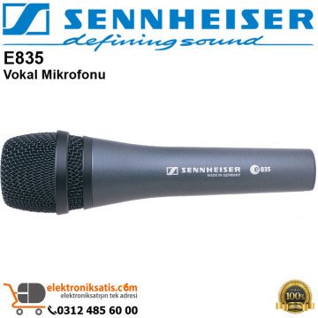 Sennheiser E835 Vokal Mikrofonu