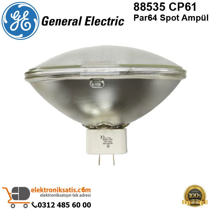 General Electric 88535 CP61 Par64 Spot Ampül