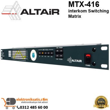 Altair MTX-416 intercom 4x16 Switching Matrix