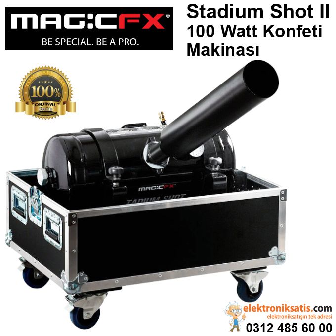 Magicfx Stadium Shot II 100 Watt Konfeti Makinası