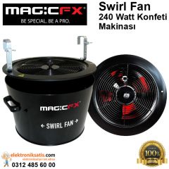 Magicfx Swirl Fan 240 Watt Konfeti Makinası